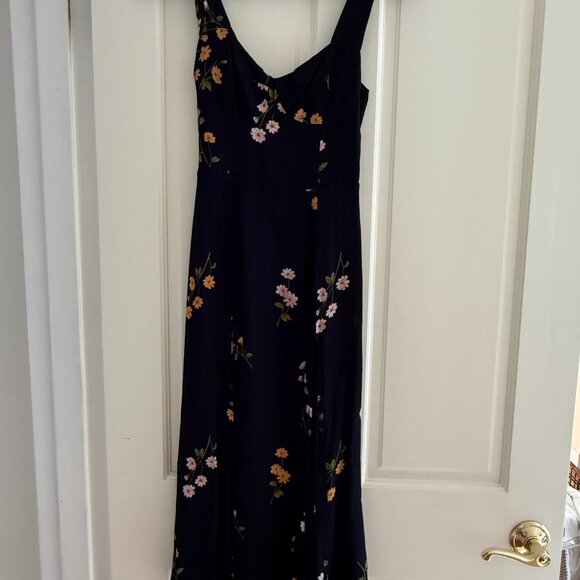 Reformation Fulton Dress (Navy) - Picture 2 of 3